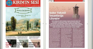 Kırım’ın Sesi Gazetesi Yayın Hayatında