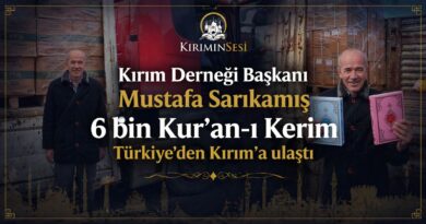 kuranı kerimler kırıma uuaştı