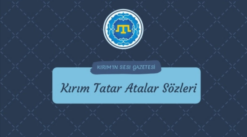 Kırım Tatar Atalar Sözleri