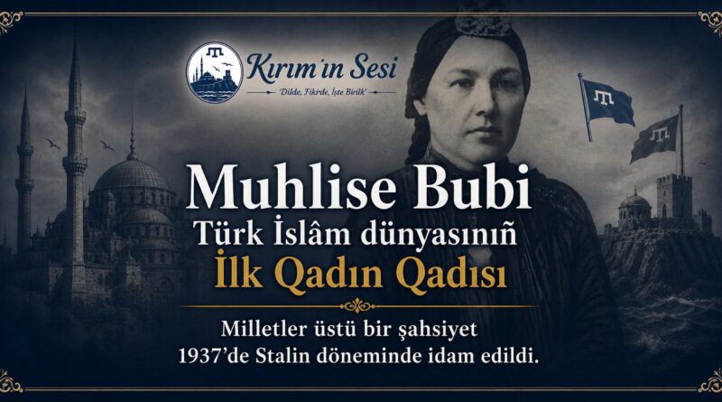 Muhlise Bubi adı sadece bir insan degil, belki bir fikir, bir iman ve bir mücadele timsalidir.