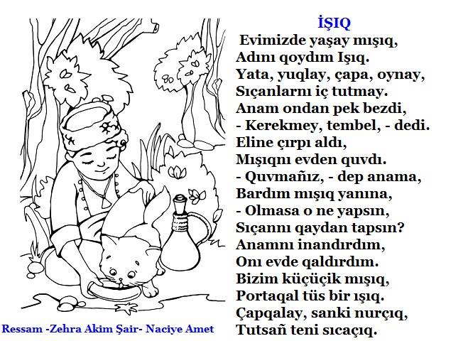 kirim tatar çocuk şiirleri