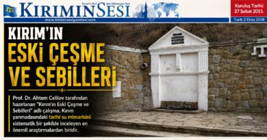 kırımın eski çeşme ve sebilleri