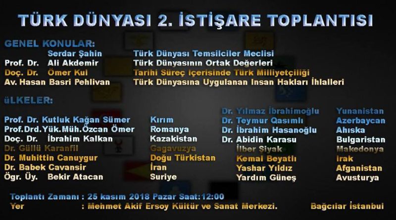 Türk Dünyası 2. İstişare Toplantısı