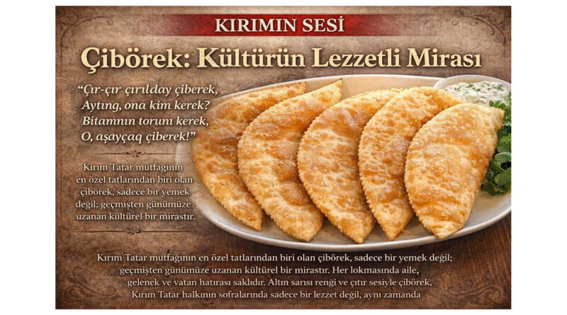 Çıberek - Çibörek Bir Lezzetten Fazlası