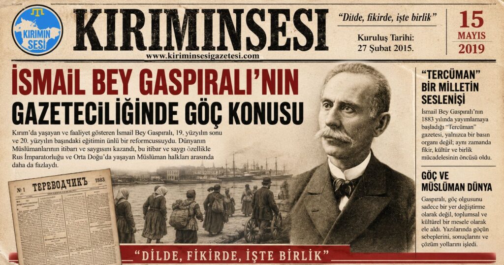 ismail bey gaspıralı