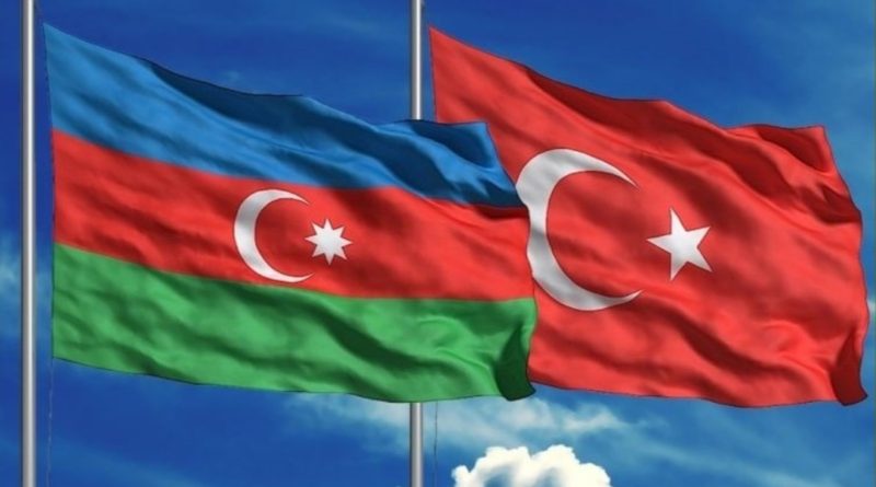 azerbaycan - türk bayrak