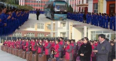 Çin 1 Milyon 760 bin Uygur Türkünü iç kesimlerine sürgün edip köle olarak çalıştırıyor