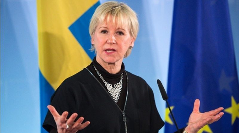 İsveç Dışişleri Bakanı Margot Wallström