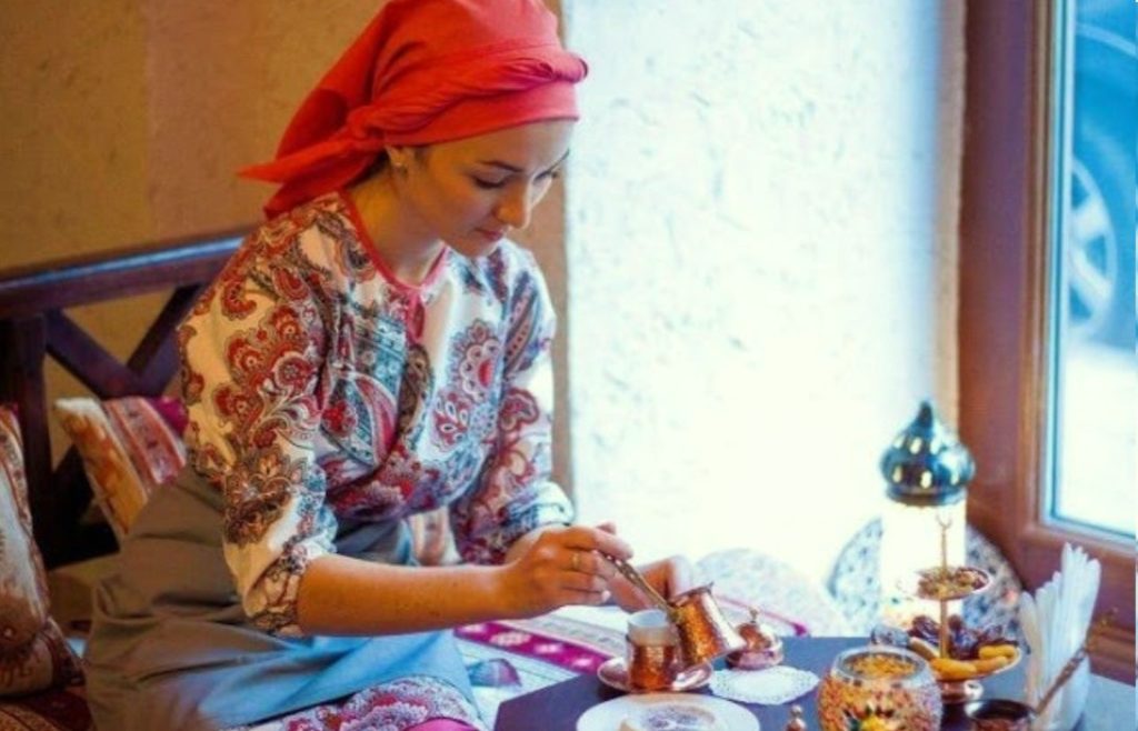 sıra sıra cezveler