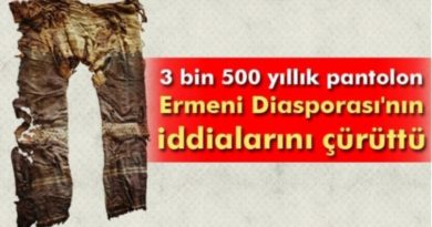 3 bin 500 yıllık pantolon Hemşinle ilgili Ermeni iddialarını çürüttü