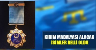 Kırım Tatar Cemiyeti 30 Kişiyi “Kırım Madalyasına” layık gördü