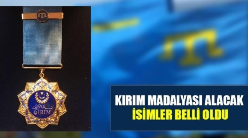 Kırım Tatar Cemiyeti 30 Kişiyi “Kırım Madalyasına” layık gördü