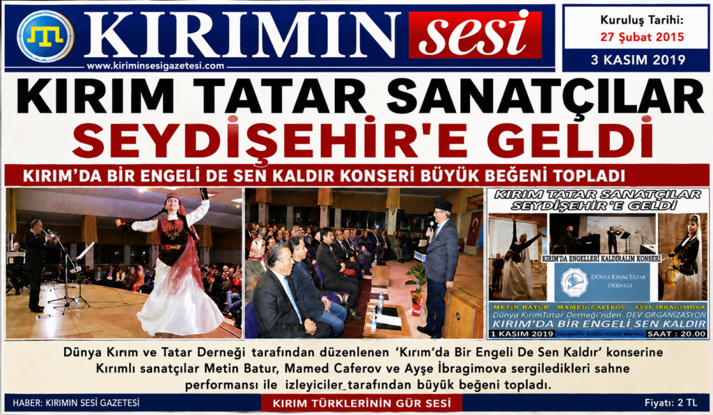 Kırımda bir engeli sen kaldır