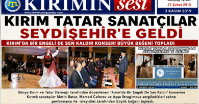 Kırımda bir engeli sen kaldır