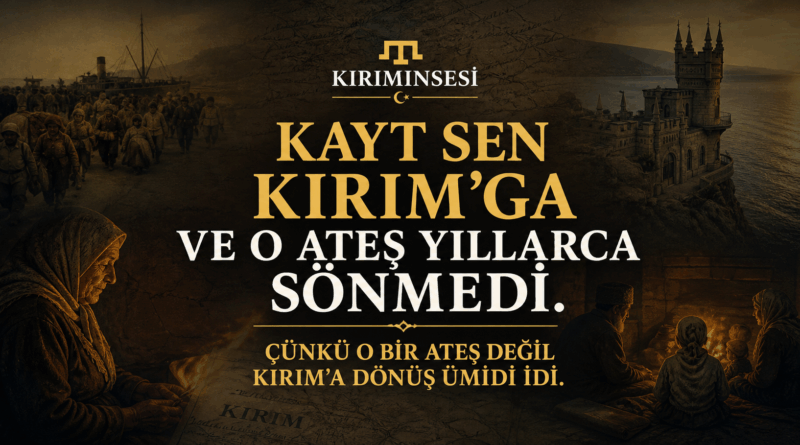Sönmegen ateş söndü… Lâkin hatıralar ve sözler hâlâ yaşamağa devam ete.