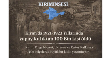 Kırım’da 1921-1923 Yıllarında yapay kıtlıktan 100 Bin kişi öldü