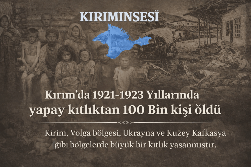 Kasım 1920'de Kırım'ı ele geçiren Sovyet Rusya'nın askerî-komünist politikaları, iç savaşın etkileri ve 1921'deki şiddetli kuraklık bu felaketi tetiklemiştir.