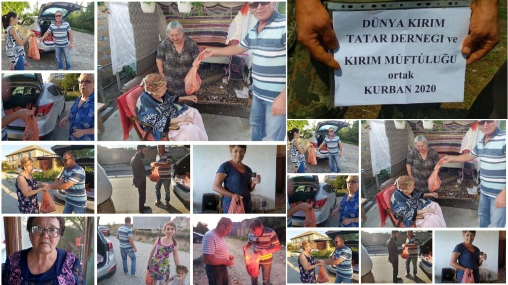 dünya kırım tatar dernegi - kırım müftülüğü kurban organizasyonu