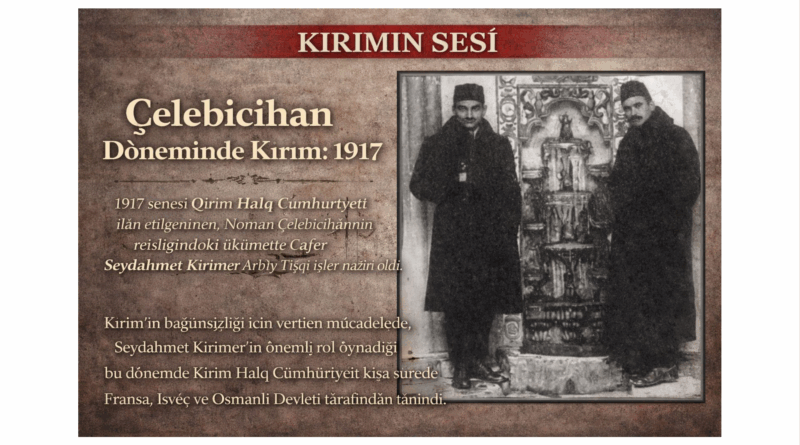 cafer seydahmet kırımer- noman çelebicihan