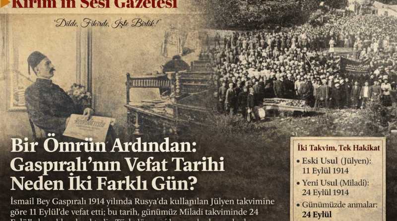 Gaspıralı'nın ünlü, "Dilde, Fikirde, İşte Birlik" şiarı ise Anadolu dâhil olmak üzere bölgedeki pek çok ulusal uyanış hareketini tetikledi. Onun düşünceleri, 1944'de sürgüne gönderilen Kırım Türkleri'nin vatana dönüş için verdiği demokratik mücadelenin temelini oluşturdu.