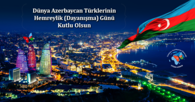Dünya Azerbaycanlıları’nın Dayanışma Günü