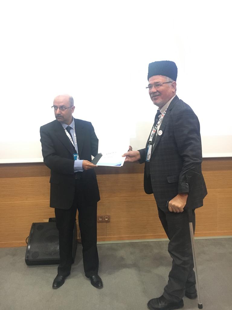 Dünya Kırım Tatar Dernek Başkanı Mustafa Sarıkamış katılım
