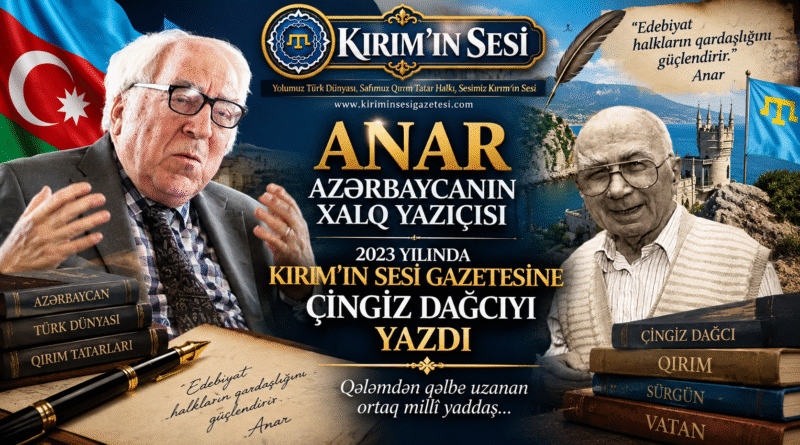 ANAR - CENGİZ DAGCI