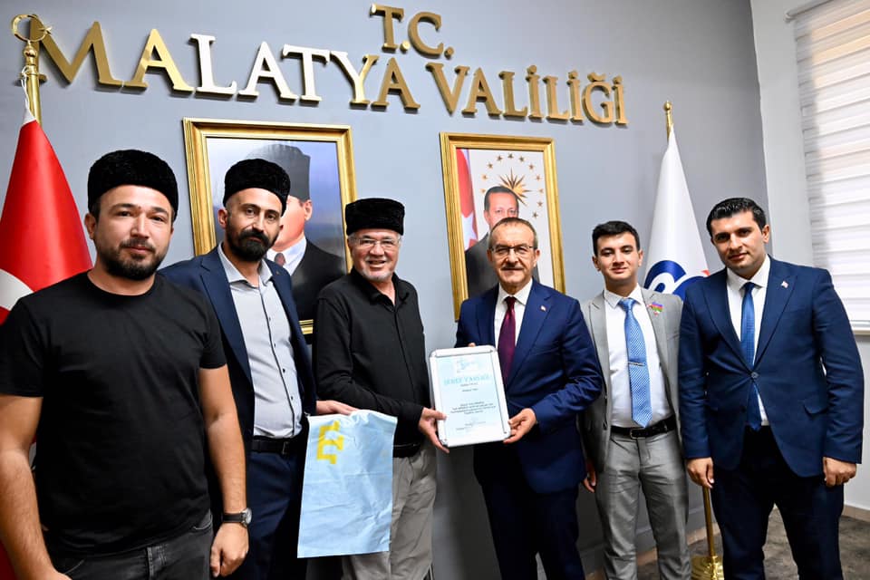 vali seddar yavuz şeref yarlığı-kırım tatar bayrak