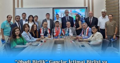 Ebedi Birlik,Gençlik Kamu Birliği ve Kerkük Kültür Derneği'nin ortak organizasyonu ile Gençliğe Yardım Vakfı'nda "Azerbaycan - Irak Türkmenleri: Tarihi ve Edebi İlişkiler"