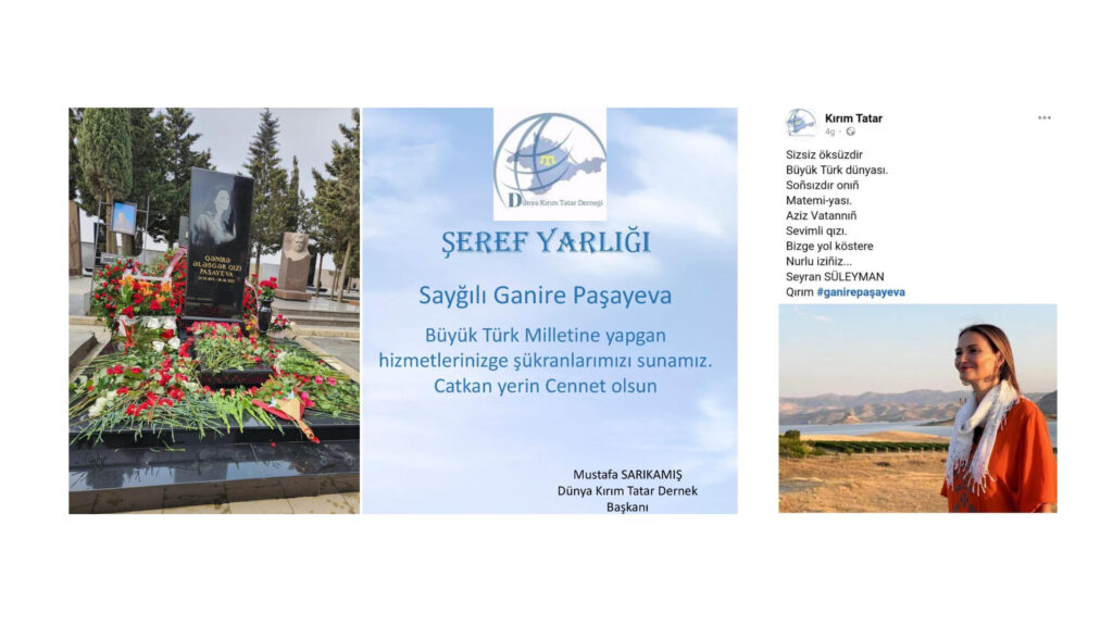 paşayeva ganire - şeref yarlığı