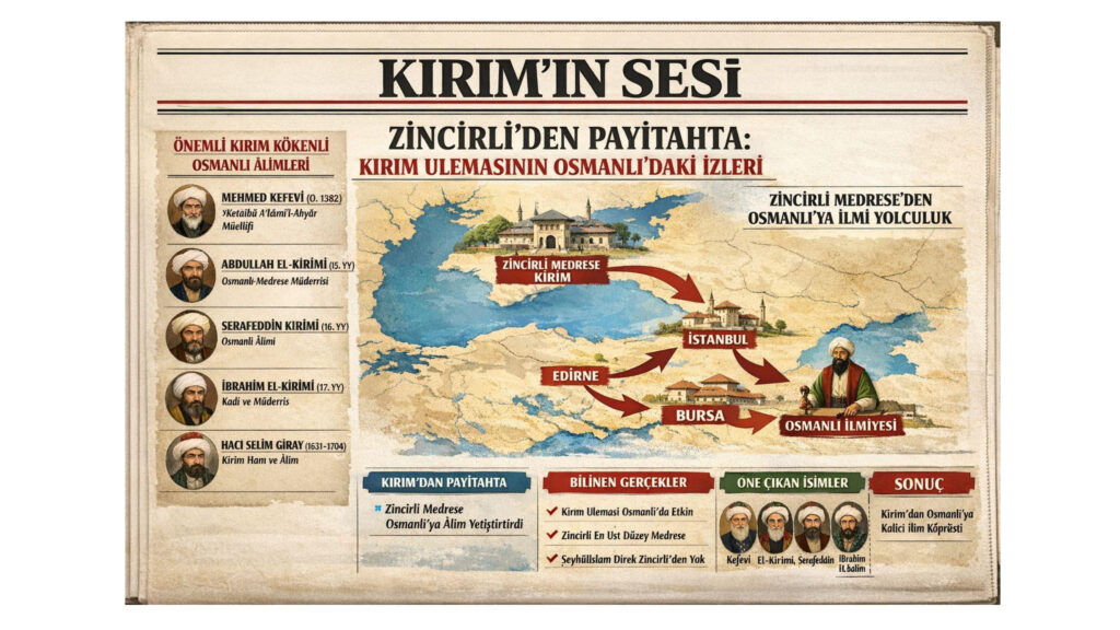 KIRIM ULEMASININ OSMANLI İLMİYESİNE YÜKSELİŞİ
