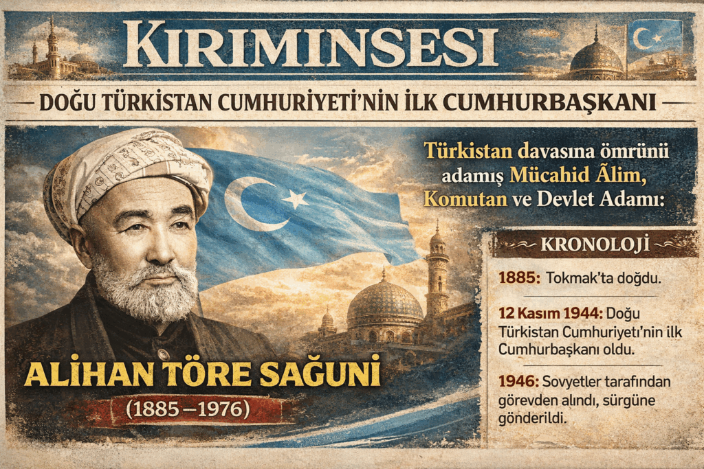 Alihan Töre Sağuni_ Doğu Türkistan'ın Lideri