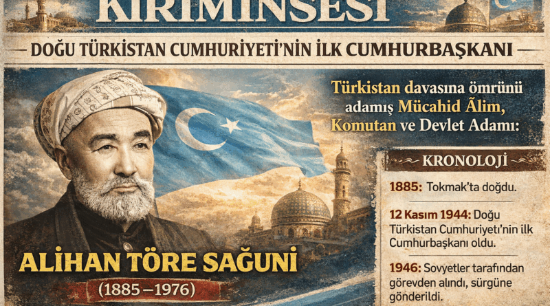 Alihan Töre Sağuni_ Doğu Türkistan'ın Lideri