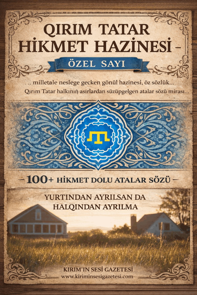 Qırım Tatar halkının bilgelik mirası