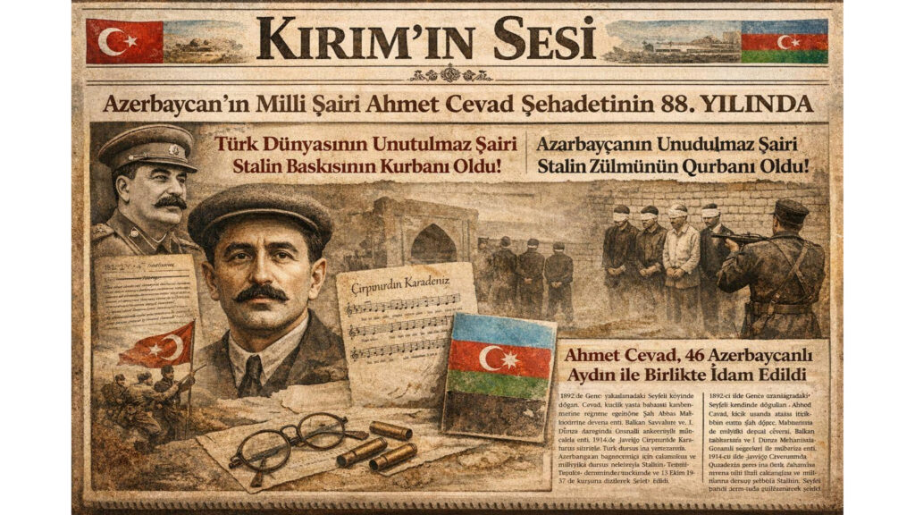 Ahmet Cevad 2 Ekim 1937 tarihinde 15 dakikalık bir seyyar mahkeme yargılaması sonucunda idama mahkûm edildi, 13 Ekim 1937 gecesi çok sayıda aydınla birlikte kurşuna dizilerek infaz edildi