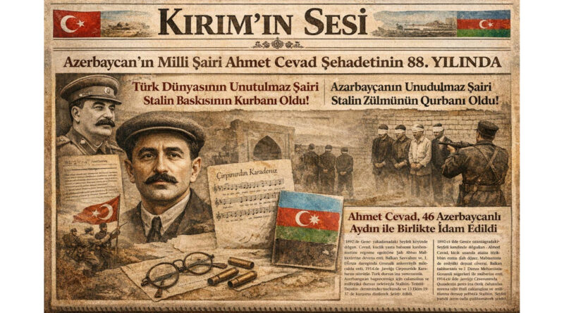 Ahmet Cevad 2 Ekim 1937 tarihinde 15 dakikalık bir seyyar mahkeme yargılaması sonucunda idama mahkûm edildi, 13 Ekim 1937 gecesi çok sayıda aydınla birlikte kurşuna dizilerek infaz edildi