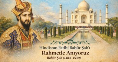 Babür şah Türk-İslam medeniyetinin Hindistan’daki mührünü vuran bu büyük devlet adamının azmi, cesareti ve kalemi, asırlara ışık tutmaya devam etmektedir.