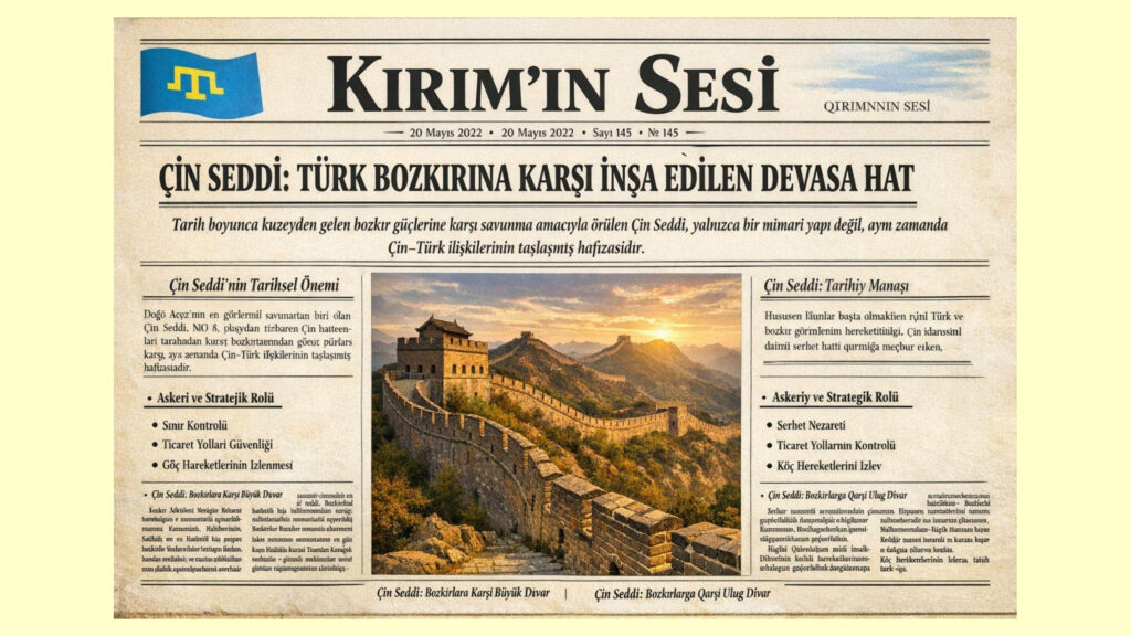 Çin Seddi: Türk Bozkırına Karşı İnşa Edilen Devasa Hat