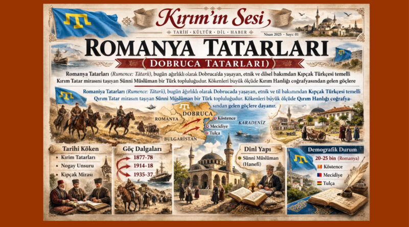 Romanya Tatarları büyük ölçüde: Sünni (Hanefî) Müslümandır. Osmanlı mirası kurumlar: camiler medreseler vakıflar kimliğin korunmasında tarihsel rol oynamıştır.