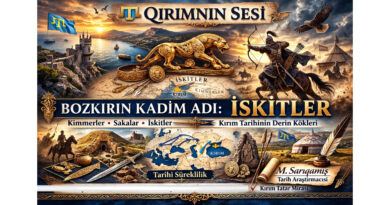 Türk tarih yazımında zaman zaman İskitlerle erken Türk toplulukları arasında bağlantı kurulmaya çalışılmıştır. Bu görüşü savunanlar özellikle şu benzerliklere dikkat çeker: atlı göçebe savaş sistemi kompozit yay kullanımı bozkır tipi askerî teşkilatlanma kurgan geleneği