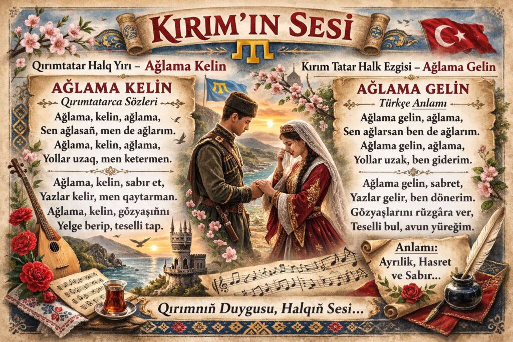 AĞLAMA KELİN — Qırımtatar Halq Yırı