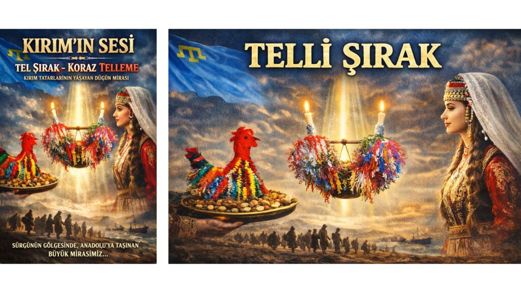 KIRIM TATARLARININ YAŞAYAN DÜĞÜN MİRASI TELLİ ŞIRAK – KORAZ TELLEME