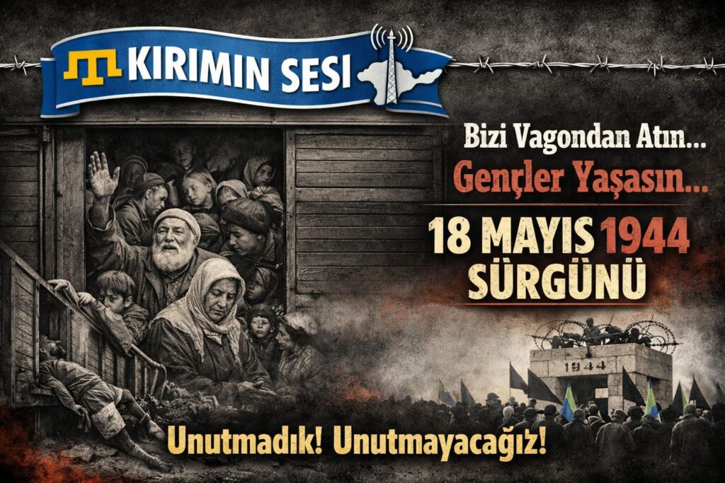 18 Mayıs 1944… Yüz binlerce Kırım Tatarı hayvan vagonlarına dolduruldu. Açlık, susuzluk ve hastalıkla geçen günlerde on binlerce insan hayatını kaybetti. Bazı yaşlılar, gençler kurtulsun diye ölümü kendileri seçti. Bu, tarihin en karanlık sürgünlerinden biridir.
