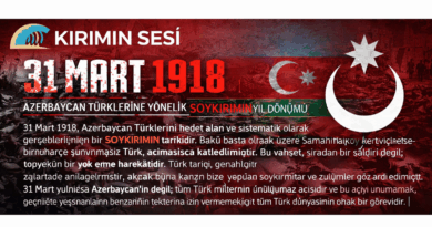 31 Mart, bu yönüyle yalnızca Azerbaycan’ın değil, tüm Türk dünyasının ortak hafızasında yer alması gereken bir gündür. Bu tarih, geçmişte yaşananların unutulmaması, gelecek nesillere aktarılması ve benzer acıların bir daha yaşanmaması adına bir farkındalık günüdür.