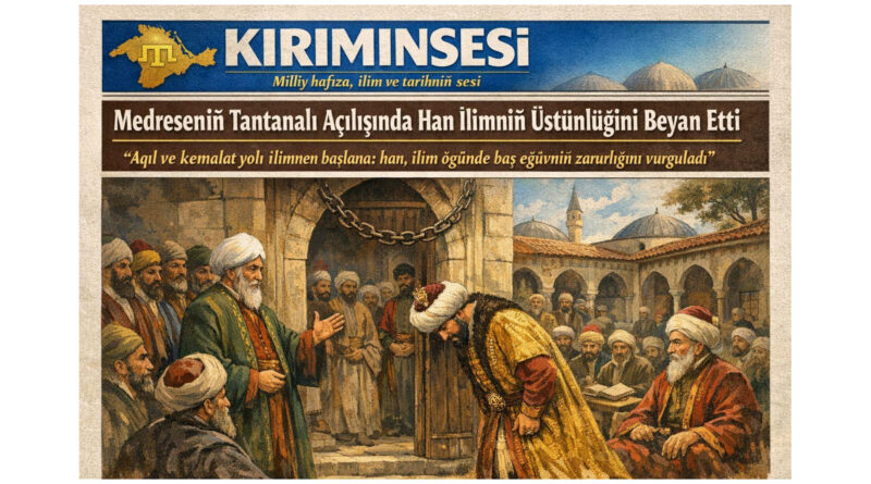 I Meñli Geray Han - zincirli medrese