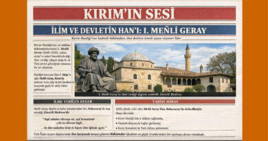 İLİM VE DEVLETİN HAN’I: I. MEÑLİ GERAY