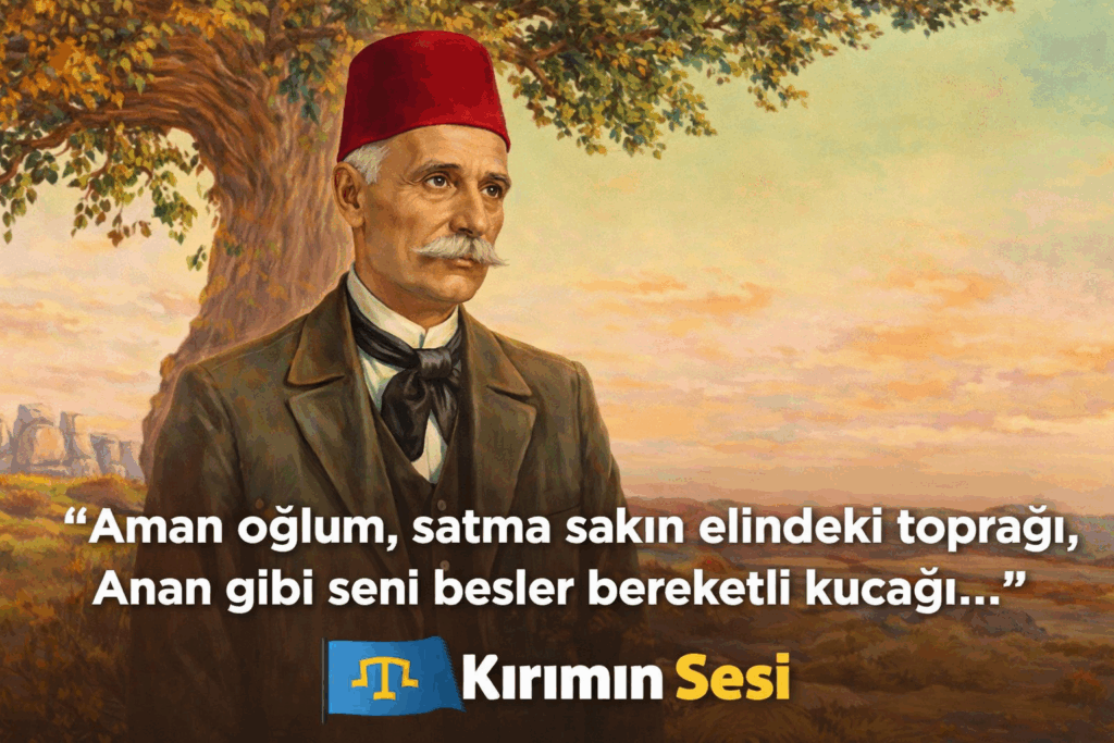 Kırım Tatar halkının büyük fikir önderlerinden Gaspıralı İsmail Bey, yalnızca eğitim ve basın alanındaki öncülüğüyle değil, aynı zamanda milli bilinç ve toplumsal dayanışmayı güçlendiren eserleriyle de derin izler bırakmıştır. “Aman Oğlum” adlı şiiri, onun halkına yönelik uyarı ve nasihatlerinin en çarpıcı örneklerinden biridir.