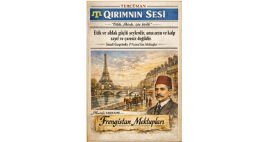 İsmail Bey Gaspıralı, Frengistan Mektupları