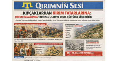 KIPÇAKLARDAN KIRIM TATARLARINA ÇORUH HAVZASINDA TARİHSEL İZLER VE ETNO-KÜLTÜREL SÜREKLİLİK