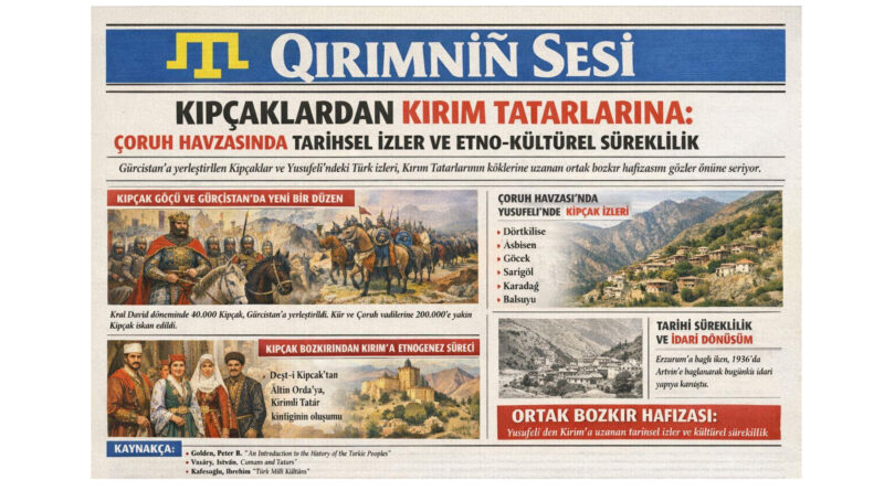 KIPÇAKLARDAN KIRIM TATARLARINA ÇORUH HAVZASINDA TARİHSEL İZLER VE ETNO-KÜLTÜREL SÜREKLİLİK